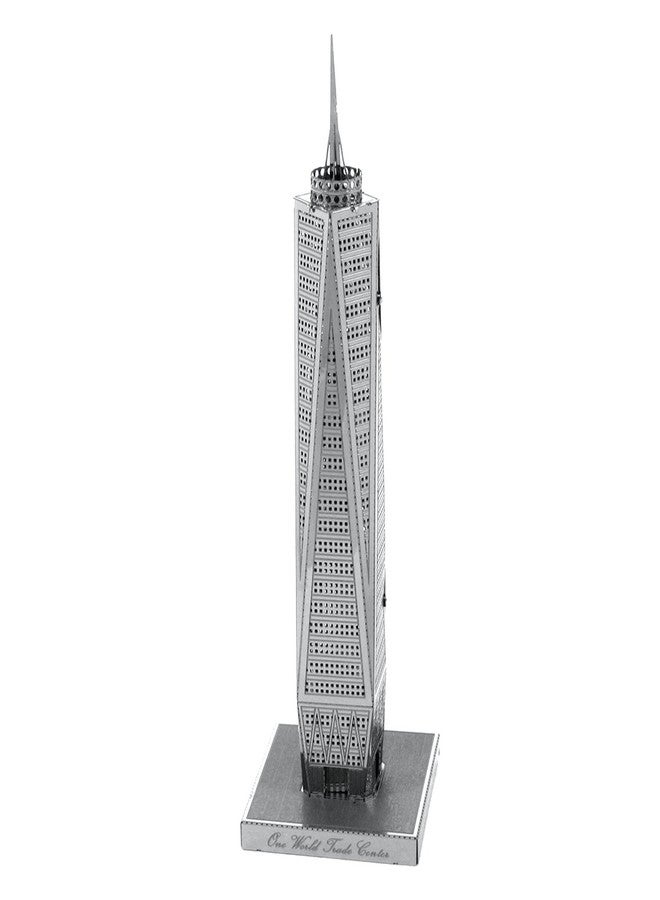 Fascinations Metal Earth One World Trade Center Building 3D Metal Model Kit - Image 1